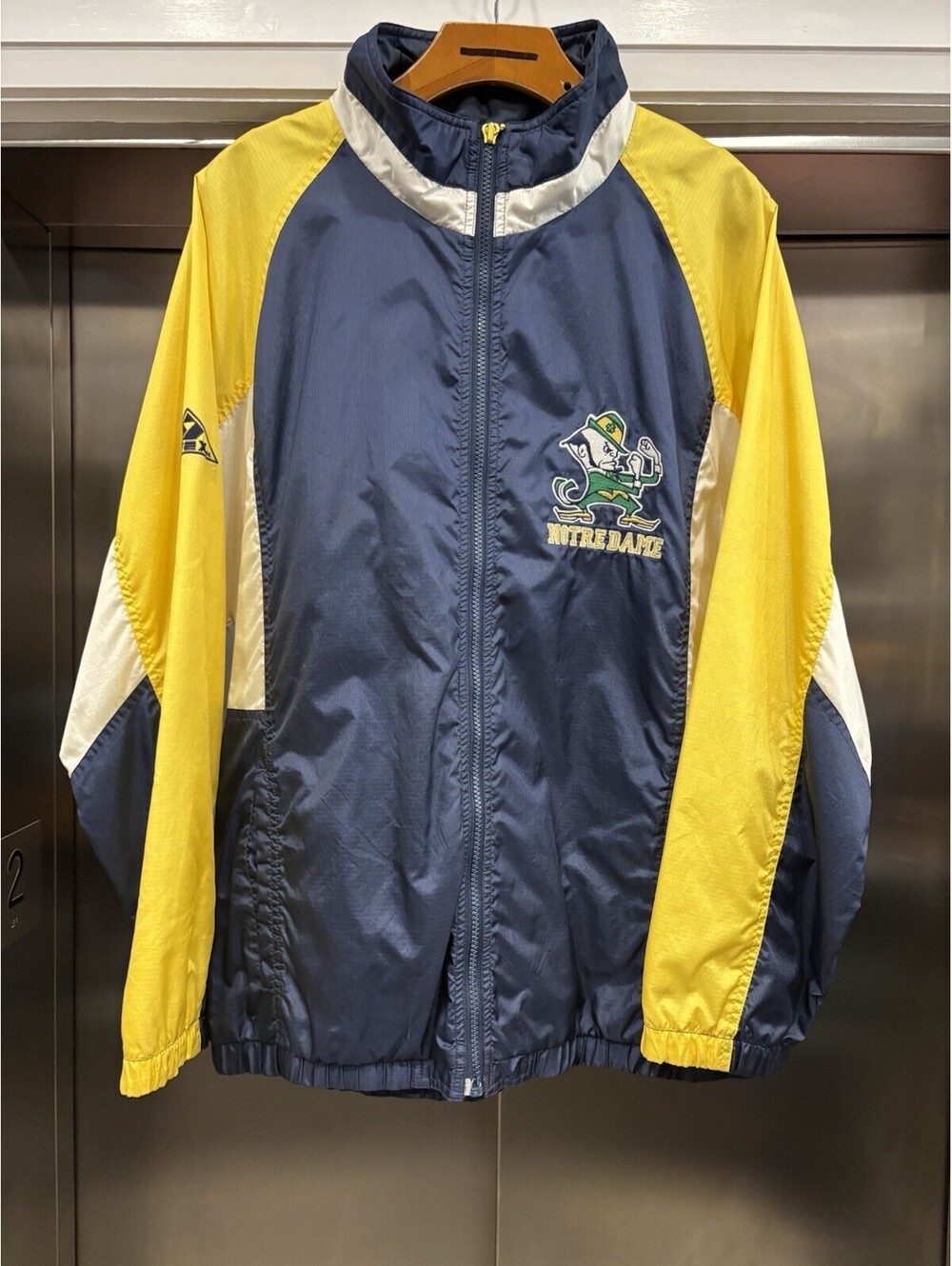 90’s Apex One Notre Dame Fighting Irish NCAA Football Light Jacket